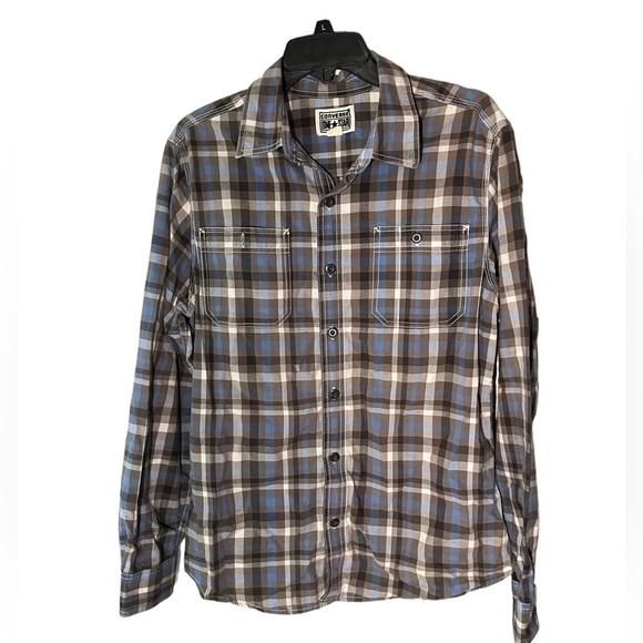 Converse One Star Men’s Button Down Shirt - Picture 1 of 5